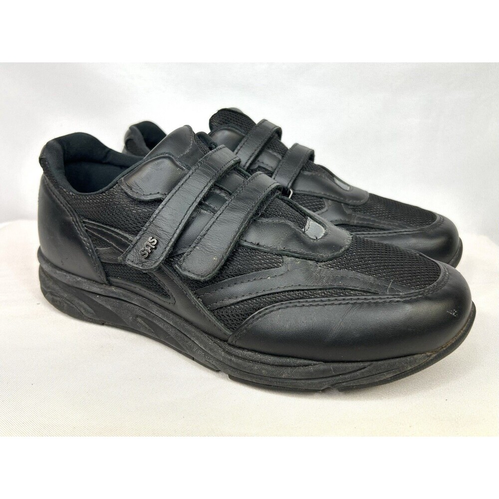 SAS TMV EZ-Strap Sneakers Women’s Shoes Hook & Loop Black Size 9 W